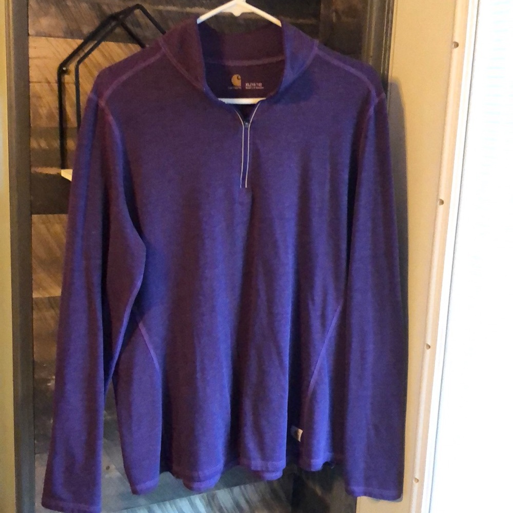Carhartt 1/4 zip pullover.